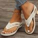 Summer Womens Sandals Orthopedic Flip-Flops With Arch Support Thick Sole Slippers Non-Slip For Daily Wear Beach_vogvips.com