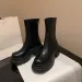 Chunky Heel Platform Fashion Boots Women 2025 AW New Arrival Versatile Trendy Mid Calf Brown Hot Sale_vogvips.com
