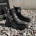 European Warm Series Martin Mid-Calf 2025 Autumn Winter New Work Men's Thick-Soled Lace-Up British Style Motorcycle Boots Men_vogvips.com