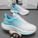 Men's Breathable Mesh Running Shoes - Lightweight Cushioned Sneakers For Sports & Casual Wear Shock Absorption Casual Couple Shoes_vogvips.com
