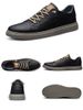 Two-layer Cowhide Men's Shoes Men's Sot-soled Leather Casual Leather Shoes Board Shoes Men's One-pedal Large Size Breathable_vogvips.com