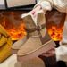 High Top Snow Boots For Women In Winter, Warm And Plush Thick Snow Cotton Shoes_vogvips.com