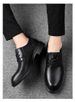 Casual Dress Leather Shoes Men's Shoes Inner Height Increase Single Shoes Thick Sole Height Increase Shoes Casual Suit Shoes_vogvips.com