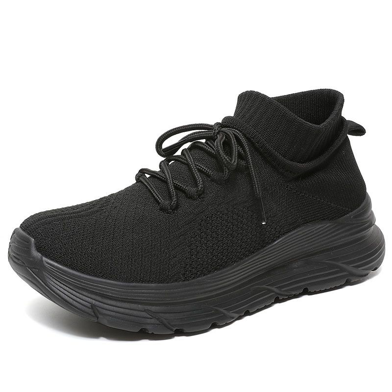 Socks Running Shoes Women's Sneakers Sports Shoes For Women Man Breathable Casual Elasticity Platform Vulcanize Ankle Boots_vogvips.com
