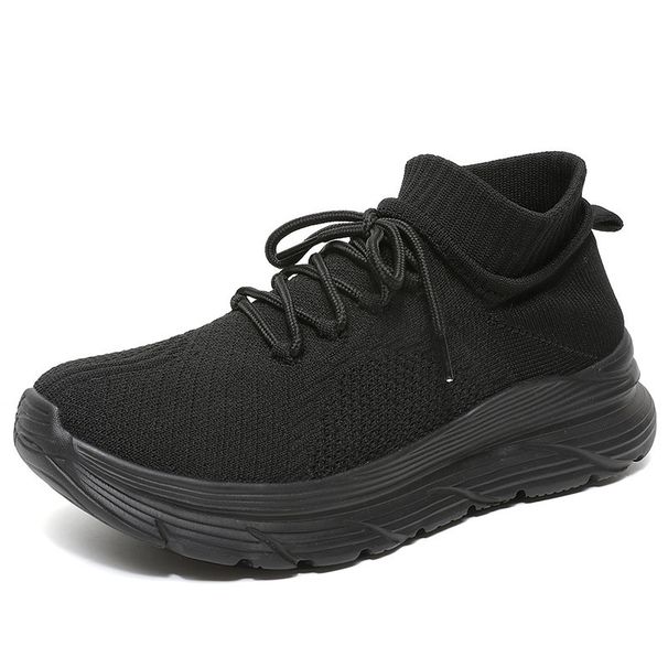 Socks Running Shoes Women's Sneakers Sports Shoes For Women Man Breathable Casual Elasticity Platform Vulcanize Ankle Boots_vogvips.com