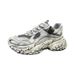 2025 New Men's Tire Bottom Dirty Thick Soled Dad Casual Versatile Wear Resistant Trendy Sports Shoes_vogvips.com