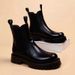 Martin Boots Men's High-top Shoes Medium-top Short Boots Outdoor Men's Boots Heightening Medium Tube Chelsea Boots Men_vogvips.com