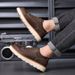 European Warm Series Martin 2025 Autumn New Low-top Men's Short Boots Outdoor Work Hand-sewn Leather Shoes_vogvips.com