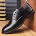New Style Business Formal Men's Leather Shoes Casual Wedding Groom British Style Inside Heel Summer Breathable Youth Pointed Sho_vogvips.com