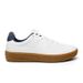 Cityverse Unisex Athletic Casual Shoes, Vintage Style, White Sneakers, Skate Shoes._vogvips.com