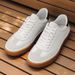 Men's Genuine Leather High Gloss Suede German Trainers Lace Up Casual Board Shoes Comfortable Breathable Slip Resistant Sole_vogvips.com