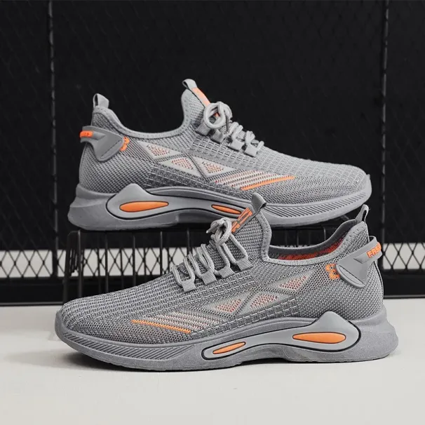 exclusive Sports New Mesh Student Breathable Fashion Trend Casual Soft Sole Running Shoes Free Shipping Lhshoe_vogvips.com