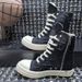 New Casual RO 3D Sole Milk Fragrant High Top Canvas Versatile Board For Men Women, Breathable And Worn-Out Beggar Shoes_vogvips.com