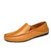 Men's Shoes Casual Lazy Shoes Driving Shoes Soft Soles Men's Leather Shoes_vogvips.com