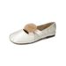 Flower Flat Single Shoes Female French Fairy Style Ballet Shoes With Skirt Mary Jane Shoes_vogvips.com