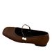 Retro Flat Simple Mary Jane Women, 2025 Autumn New Versatile Square-Toed Shallow Beaded Casual Shoes For Women_vogvips.com