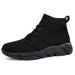 Women's Shoes Large Size Couple Socks Shoes Cotton Shoes High Top Cross Border Large Size High Elastic Flying Mesh Shoes Men's And Women's Shoes_vogvips.com