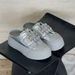Newan-Style Genuine Leather RhinestNewe Platform Thick-Soled Closed-Toe For Women, Casual Slip-New Mules_vogvips.com