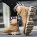 New Leather Spring Men's Shoes High-top Men's Heightening Tooling Martin Boots_vogvips.com