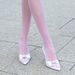 Pointy rhinestone high heels with satin and diamond trim with all-in-one high heels_vogvips.com