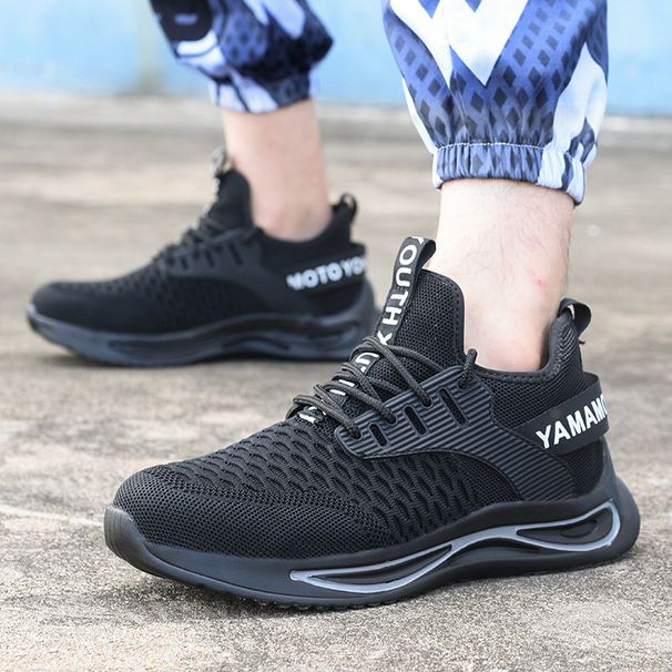 Men’s Shoes Men's Winter Deodorant Breathable Lightweight Ultra Light Steel Toe Anti Smash And Anti Puncture Construction Site Work Shoes_vogvips.com