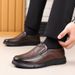Euro Step Men's Autumn 2025 British Style Slip-On Casual Leather Shoes Fashion Lazy Loafers Trend_vogvips.com