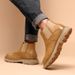 European Warm Series Brogue Martin High Top Yellow British Workwear Genuine Slip-On Mid-Top Short Boots Men's Leather Shoes_vogvips.com