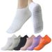 Non-Slip Yoga Socks – Barefoot Grip Pilates Toe Socks For Women (6 Colors/200N Stretch)_vogvips.com