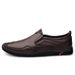Walking Casual Leather Shoes Non-slip And Wear-resistant Work Men's Shoes_vogvips.com