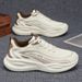 Sports 2026 Spring New Model Leather Waterproof Ultra-Light Shock-Absorbing Soft Sole Men's Casual Running Trendy Shoes_vogvips.com