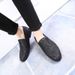 Fashion Designer Pointed Gold Silver Sequin Wedding Leather Shoes For Mens Casual Loafers Business Formal Dress Zapatos Hombre_vogvips.com