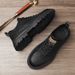 2025 New Autumn Genuine Leather Casual Black Low-top Martin Boots Men's Work Sports Safety Shoes_vogvips.com