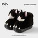Qidan Shoe Factory Snow Women, Autumn And Winter Korean Style, Cute, Fleece-Lined, Warm, Thick-Soled, Non-Slip, Outdoor_vogvips.com