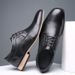 Ark Bird Large Size Formal Leather British Business Men's Single Shoes_vogvips.com