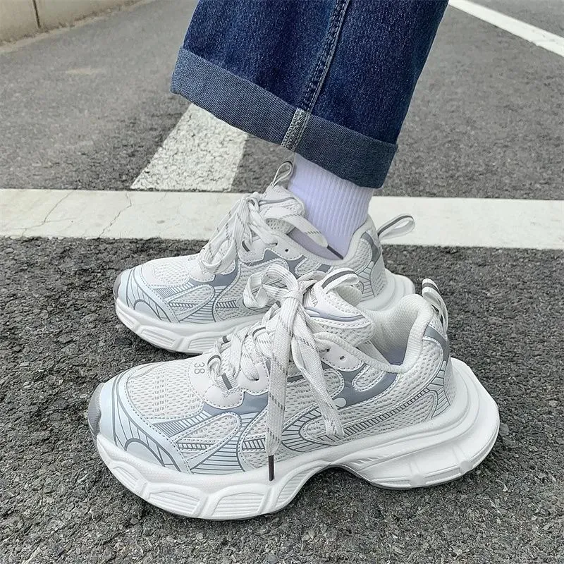Vintage High-class Platform Couple Trend Casual Shoes_vogvips.com