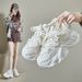 Ins Korean Style New Dad For Women 2025 Spring Student Sports Running Casual Shoes Height Increasing FB3306-1_vogvips.com