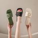 Fashion Slippers For Women Summer Outdoor Non-Slip Beach Shoes New Square Buckle Flat Casual Sandals Wholesale_vogvips.com
