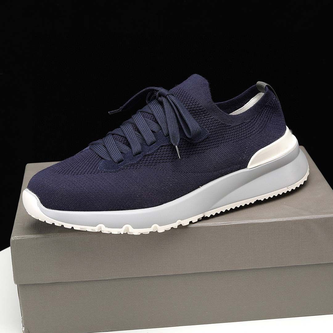 Spring Summer New Men's Cashmere Mesh Casual With High Gloss Suede Breathable Knitted Sports Shoes_vogvips.com