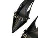 Unique Design High-heeled Shoes For Women, 2026 Spring-summer New Model, Backless Sandals With Buckle, Pointed Toe,_vogvips.com