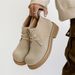 Martin Boots Japanese Retro Cow Velvet Big Head Derby Shoes Men's Tooling Boots Short Boots_vogvips.com