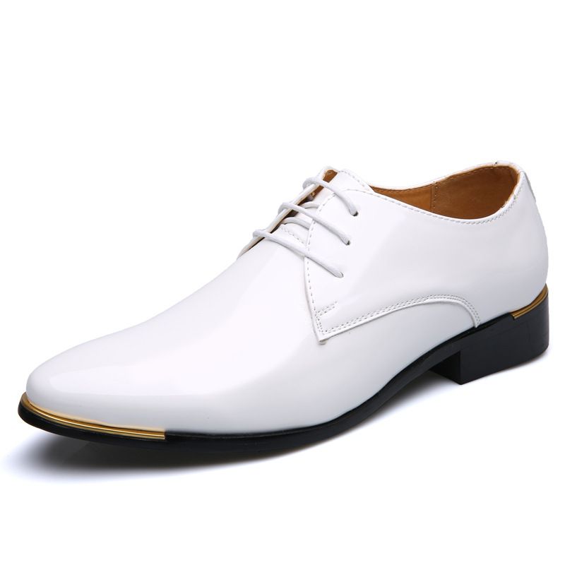 TerraStride Wenzhou Autumn New Leather Large Size 48 Men's Korean Style Trendy Shoes_vogvips.com