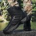 Mountaineering Boots High-quality Training Boots Winter Desert Hiking Shoes Men's Non-Slip Waterproof Outdoor Warm Leather Boots_vogvips.com