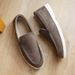 Slip-on Popular Cross-border Suede Loafers, Soft-soled, Lightweight And Comfortable Men's Shoes, Available For_vogvips.com