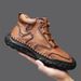 Men's Casual Shoes Short Boots Outdoor Casual Men's Boots Trendy Men's Shoes_vogvips.com