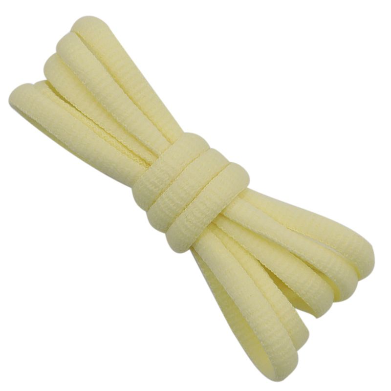 Shoelaces Classic Match 0.6cm Semi-round Solid Color Polyester Shoelaces Small White Shoe Board Shoe Rope_vogvips.com