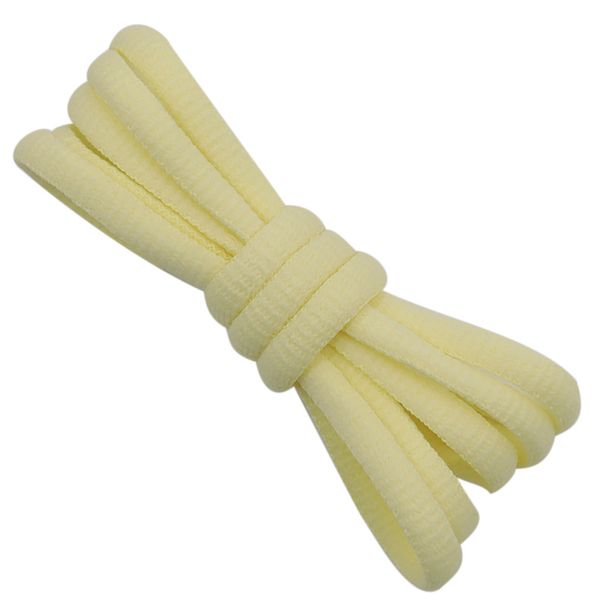 Shoelaces Classic Match 0.6cm Semi-round Solid Color Polyester Shoelaces Small White Shoe Board Shoe Rope_vogvips.com