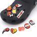 Basketball Series Cartoon Shoes Flower Shoe Buckle Personality All Match Basketball Lovers Garden Shoes Decorative Buckle Accessories_vogvips.com