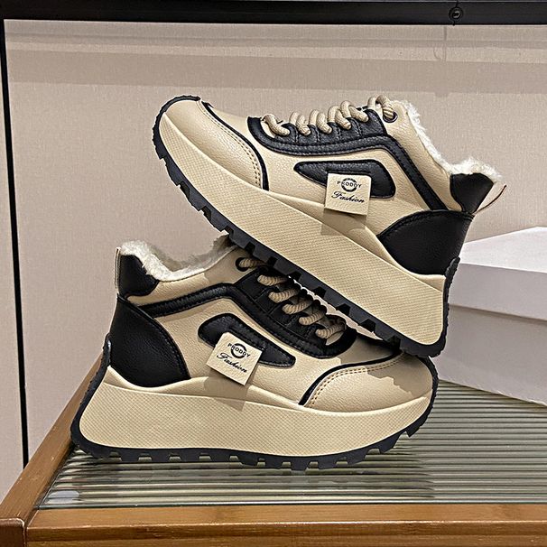 Dad Shoes Female Student Sports Running Shoes Casual Shoes Platform Height Increase_vogvips.com