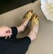 ZAROY Women Roman Summer Low Heel Ankle Strap Buckle Sandals Pointed Toe Hollowed Out T-strap Sandalias Сандали_vogvips.com
