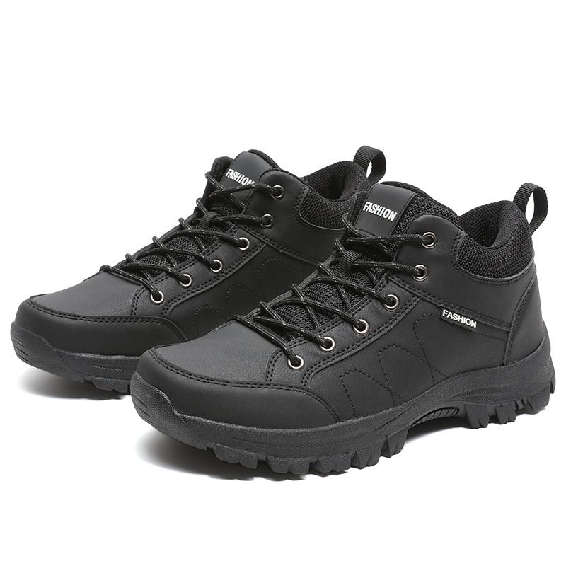 Men's Comfortable Thick Sole Martin Boots Durable Work Hiking Shoes_vogvips.com
